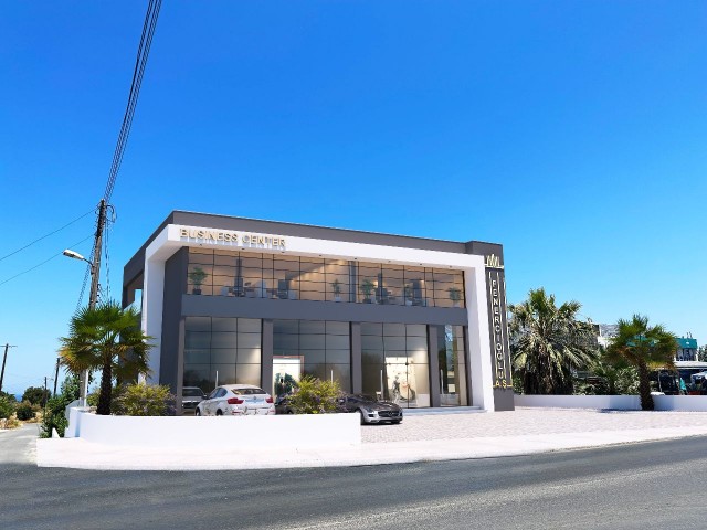 SHOPS AND OFFICES FOR SALE FROM THE PROJECT PHASE ON ÇATALKÖY ROAD IN KYRENIA OZANKÖY