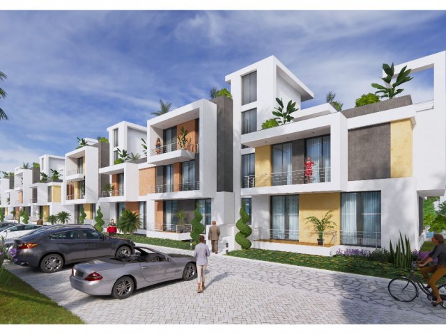 FLATS FOR SALE IN GAZİMAĞUSA AT THE PROJECT PHASE