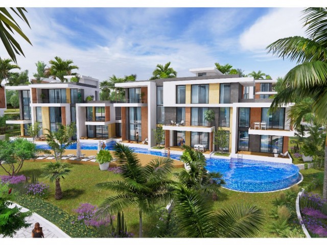 FLATS FOR SALE IN GAZİMAĞUSA AT THE PROJECT PHASE