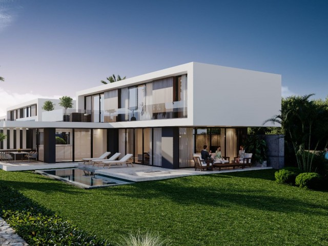 DETACHED 4+1 VILLA IN PROJECT PHASE FOR SALE IN GIRNE ÇATALKÖY