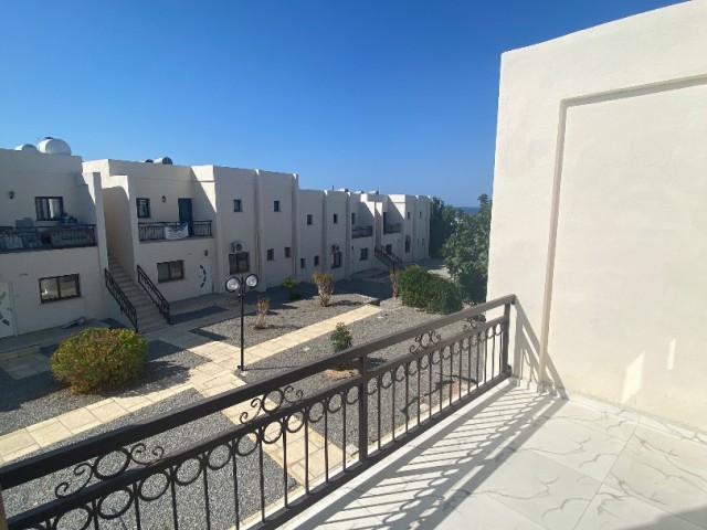 2+1 FLAT WITH POOL IN ESENTEPE, GIRNE, WITH FULL MOUNTAIN AND SEA VIEW, FULLY RENOVATED INSIDE, IN NEW CONDITION