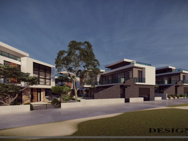 SAILIK ULTRA LUXURY VILLAS WITH PRIVATE POOL FROM THE PROJECT PHASE IN GIRNE ALSANCAK REGION