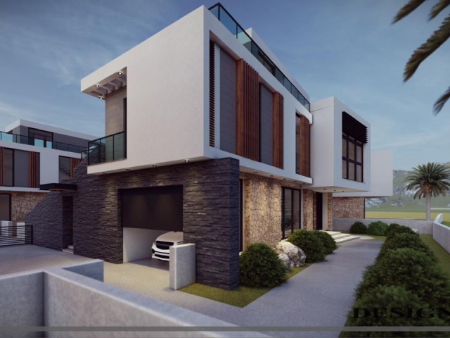 SAILIK ULTRA-LUXUSVILLEN MIT PRIVATEM POOL AUS DER PROJEKTPHASE IN DER REGION GIRNE ALSANCAK