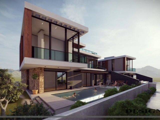 SAILIK ULTRA LUXURY VILLAS WITH PRIVATE POOL FROM THE PROJECT PHASE IN GIRNE ALSANCAK REGION