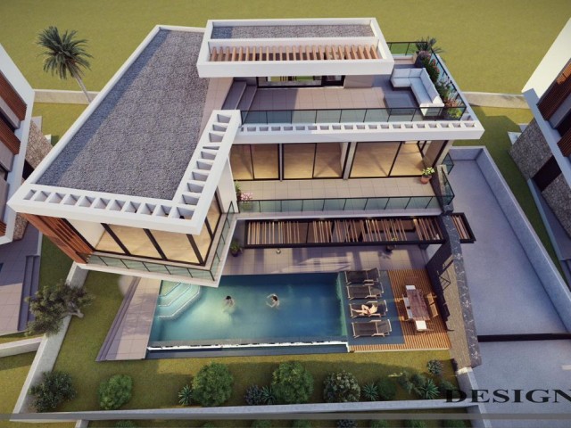 SAILIK ULTRA LUXURY VILLAS WITH PRIVATE POOL FROM THE PROJECT PHASE IN GIRNE ALSANCAK REGION