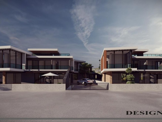 SAILIK ULTRA LUXURY VILLAS WITH PRIVATE POOL FROM THE PROJECT PHASE IN GIRNE ALSANCAK REGION