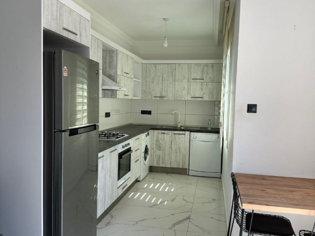 FULLY FURNISHED 1+1 LUXURY FLAT FOR SALE IN GIRNE KARAOĞLANOĞLU AREA