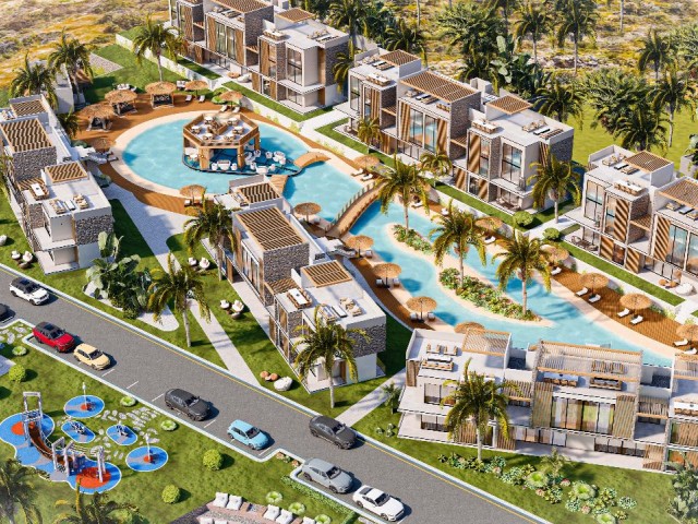 FLATS FOR SALE FROM THE PROJECT IN GIRNE ESENTEPE AREA