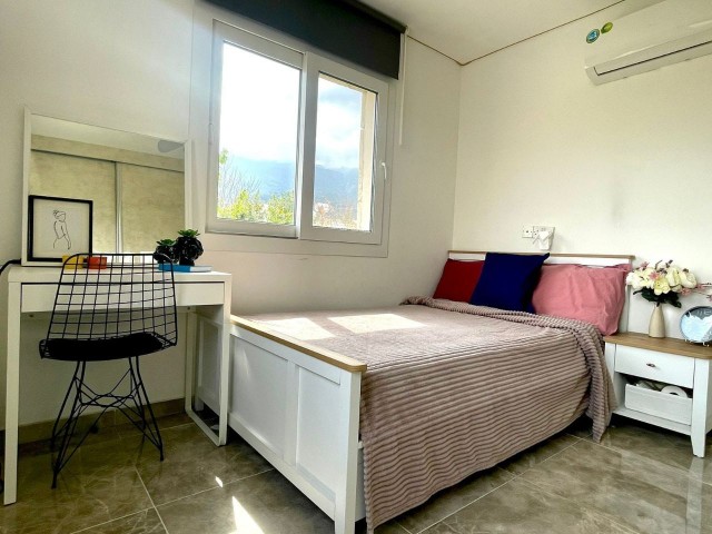 GİRNE ALSANCAK BÖLGESİNDE MODERN TASARIMLI SATILIK 4+1 LOFT DAİRE 