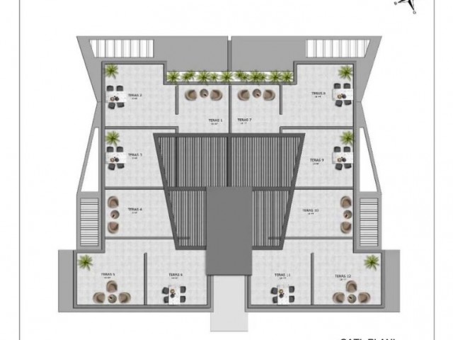 Flat For Sale in Alsancak, Kyrenia