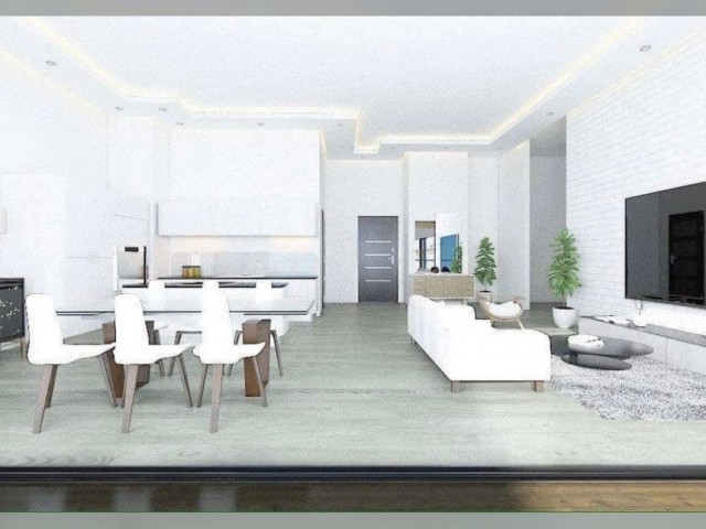 Luxury 2+1 in the city center of kyrenia