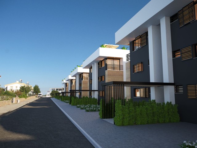 New built 2 bedrooms dublex  and 1 bedroom apt flats with communal swimming pool
