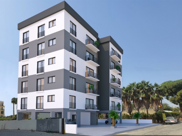 Luxury apartments for sale with 2+1 and 3+1 options in Nicosia Kızılbaş district