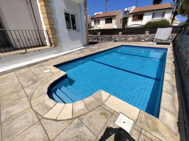 Very well looked after 3 bedroom villa with private pool and fully furnished close to main road in Lapta