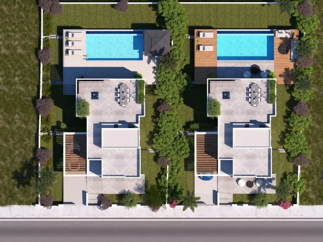 Villa mit 3 Schlafzimmern, Meer- und Bergblick und privatem Infinity-Pool. Die letzten 2 Einheiten! Hergestellt in der Türkei