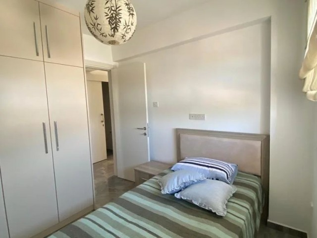 Furnished, air-conditioned apartment with en-suite bathroom in Kyrenia Center