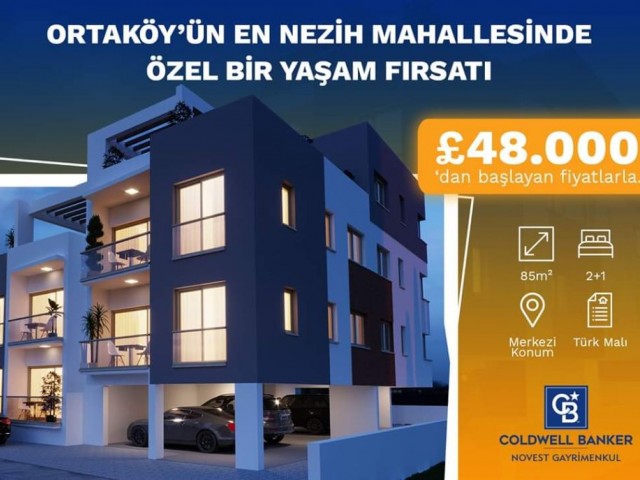 Flat For Sale in Ortaköy, Nicosia