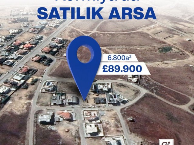 Residential Zoned Plot For Sale in Metehan, Nicosia