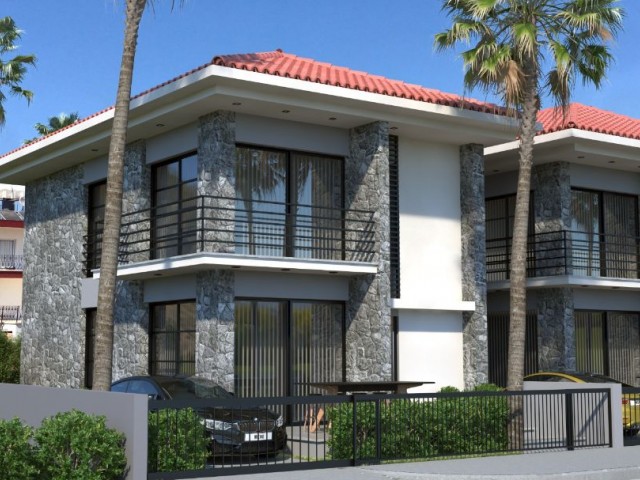 Luxury Villas for Sale in Mitreeli Aşıklar Hill Area of 170m2, Made in Turkish ** 