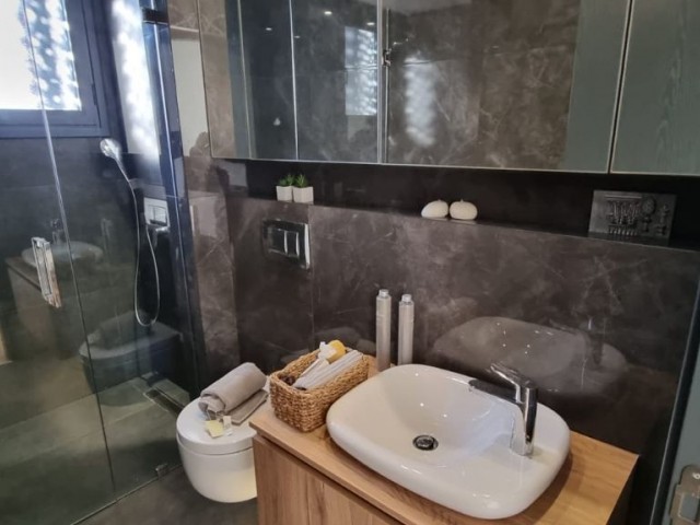 !!! VAT/TRANSFORMER INCLUDED !!! Super Luxury Residence Apartments with Full White Goods, Central Air Conditioning System, Elevator, Special Interior Design on the Main Artery in Küçük Kaymaklı !!! ** 