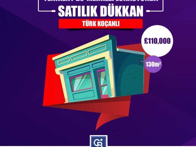 A Shop for Sale in the Central Location in Yenikent !!! ** 