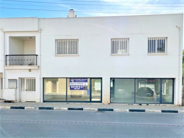 In the Center of Nicosia, Kızılbaş, in the Region of the Church Circle, Above the Main Street, 40 m2 Wide Ground Floor Shop for Rent !!!