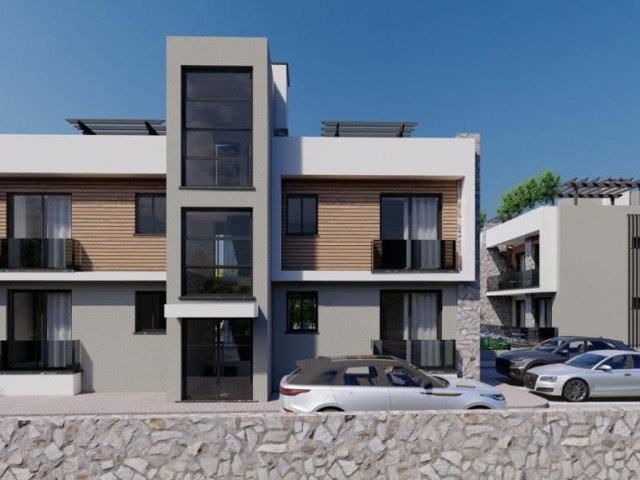 Ground Floor and Terrace Flats for Sale in the Region of Babylon Gardens in Lapta, Kyrenia!!!