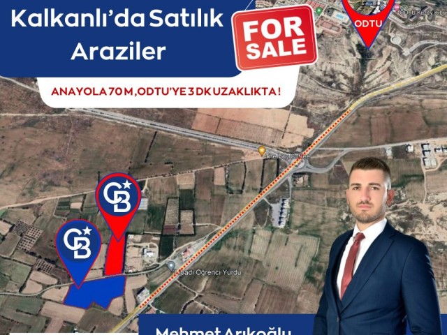 Lands for Sale in Kalkanlı Region!!!