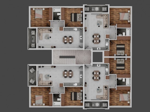 Kızılbaş Bölgesinde Satılık 2+1 Penthouse !!!