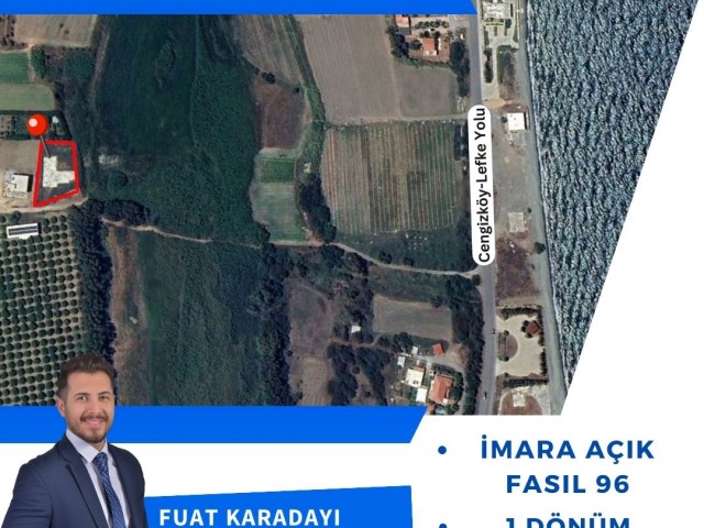 Land for Sale in Lefke Cengizköy Region!!!