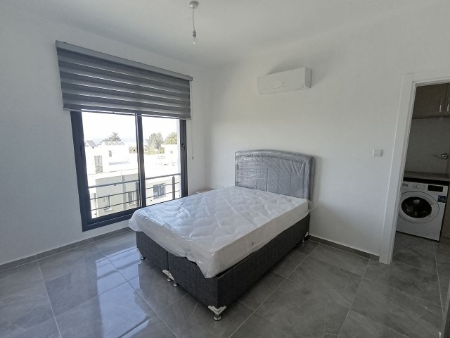 Luxuriöse 2+1 brandneue, voll möblierte Wohnung zur Miete in Çatalköy, Kyrenia, mit eigener Terrasse und Grillplatz.