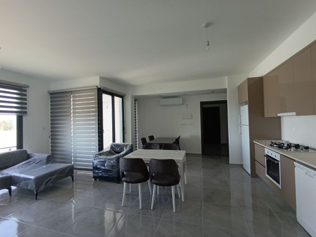 2+1 fully furnished flat for sale in Kyrenia Çatalköy, with its own terrace and tenant ready.