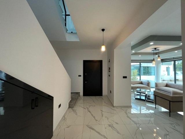 Fully furnished new luxury rental villa in Kyrenia Özankoy.