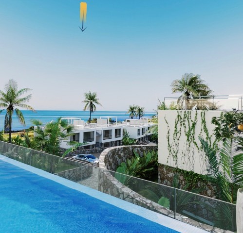 Evergreen Kantara Beach Front Resort 1 Reihe 2+1, Roof Top 60qm direkt am Meer, alle Facilitys…..