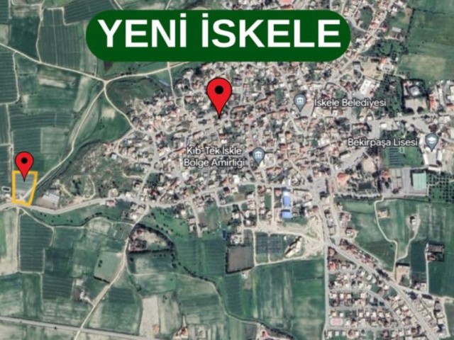 INVESTMENT LAND IN İSKELE CENTER