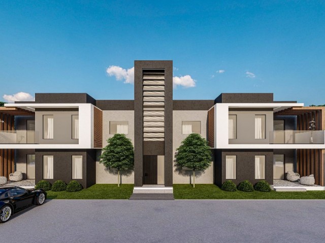 2+1 / 3+1 Villa zum Verkauf in Famagusta und erschwingliche Verkäufe aus horizontalem Architekturprojekt