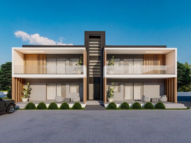 2+1 / 3+1 Villa zum Verkauf in Famagusta und erschwingliche Verkäufe aus horizontalem Architekturprojekt