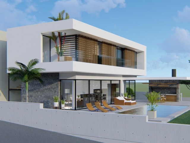 4 BEDROOM VILLA IN CATALKOY KYRENIA !!