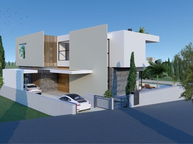 4 BEDROOM VILLA IN CATALKOY KYRENIA !!