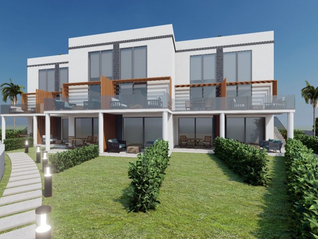 VOLLER MEERBLICK 2+1 LUXURIÖSE PENTHOUSE WOHNUNG ZU VERKAUFEN IN KYRENIA ESENTEPE !!