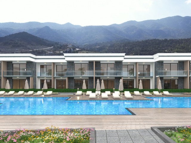 1 BEDROOM APARTMENT -GREAT FOR INVESTMENT- FOR SALE IN KYRENIA BAHÇELI !!