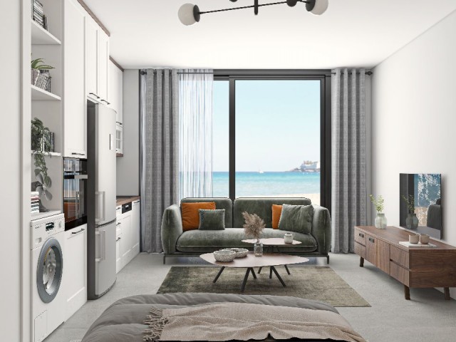 1 BEDROOM APARTMENT WITH SEA VIEWS IN ESENETEPE KYRENIA!