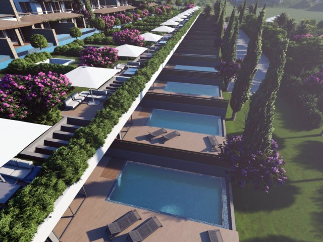 2 BEDROOM APARTMENT WITH PRIVATE POOL IN BAHCELI KYRENIA!