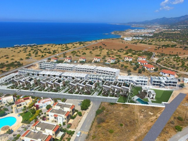 WOHNUNG MIT 2 SCHLAFZIMMERN ZU VERKAUFEN IN KYRENIA ESENTEPE !! ZU FUSS ZUM STRAND UND MARKT !!