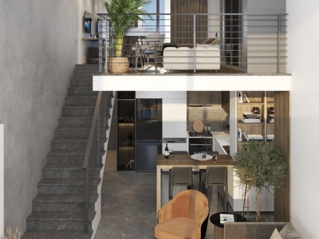 1 BEDROOM LOFT FOR SALE IN A NEW PROJECT SUITABLE FOR INVESTMENT IN TATLISU !!