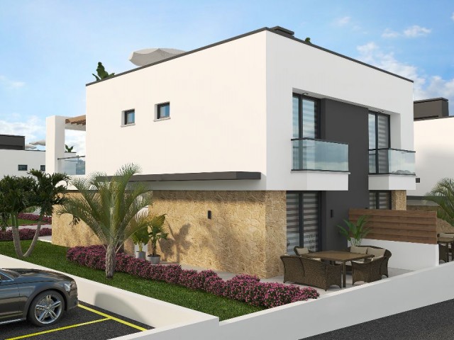 2 BEDROOM SEMI-DETACHED VILLA FOR SALE IN A NEW PROJECT SUITABLE FOR INVESTMENT IN TATLISU !!