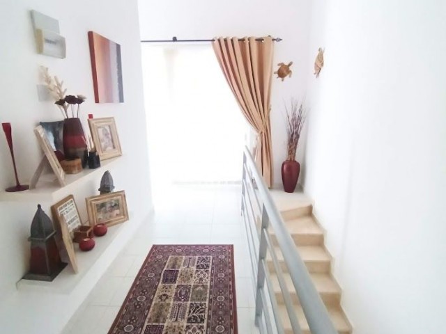 FULLY FURNISHED 3 BEDROOM VILLA WITH POOL & STUNNING SEA VIEW IN KYRENIA BAHCELI !!