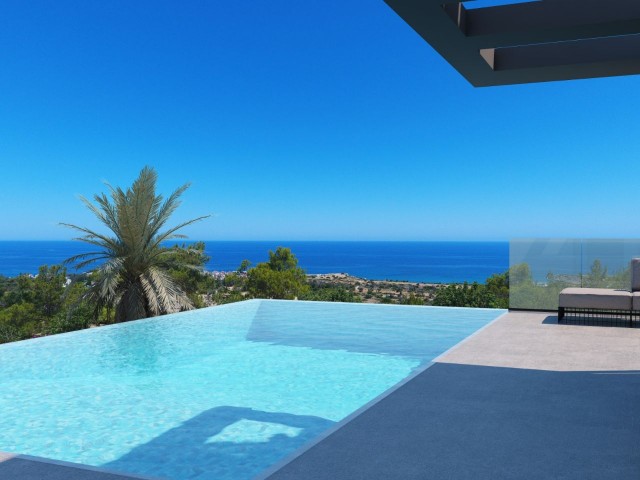 ULTRA-LUXURIOUS 3 BEDROOM VILLA WITH POOL FOR SALE IN ESENTEPE, KYRENIA !!