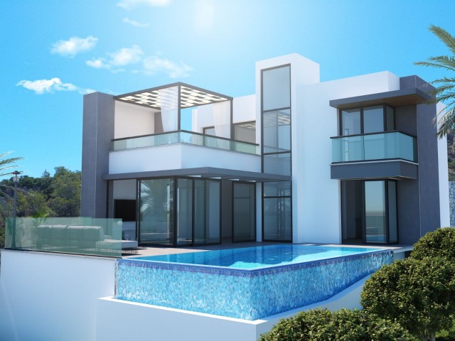 ULTRA-LUXURIOUS 3 BEDROOM VILLA WITH POOL FOR SALE IN ESENTEPE, KYRENIA !!