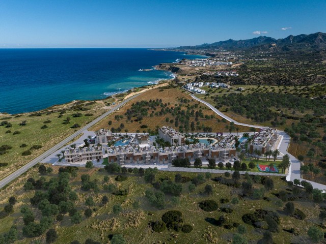 2 BEDROOM LOFT PENTHOUSE FOR SALE IN A NEW PROJECT !! IN FRONT OF THE MARINA PROJECT IN ESENTEPE, KYRENIA !!